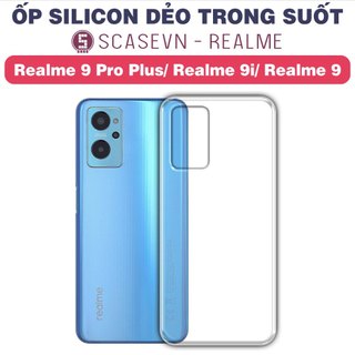 Ốp silicon dẻo trong suốt realme 9 pro plus/ realme 9i/ realme 9