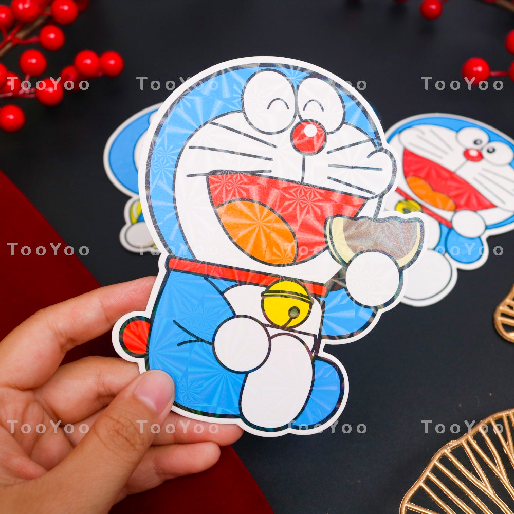 SET 6 bao lì xì Doraemon dễ thương cute TooYoo BK00529