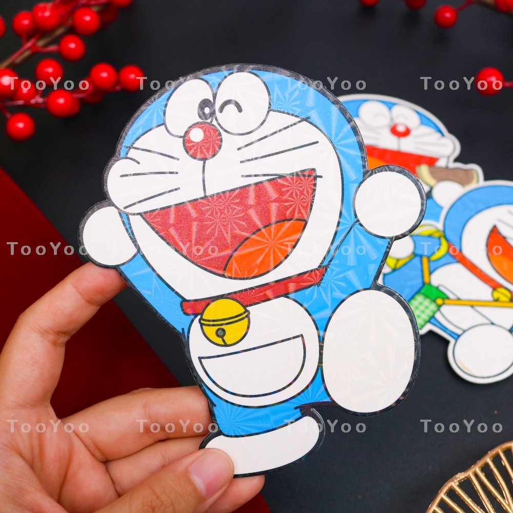SET 6 bao lì xì Doraemon dễ thương cute TooYoo BK00529