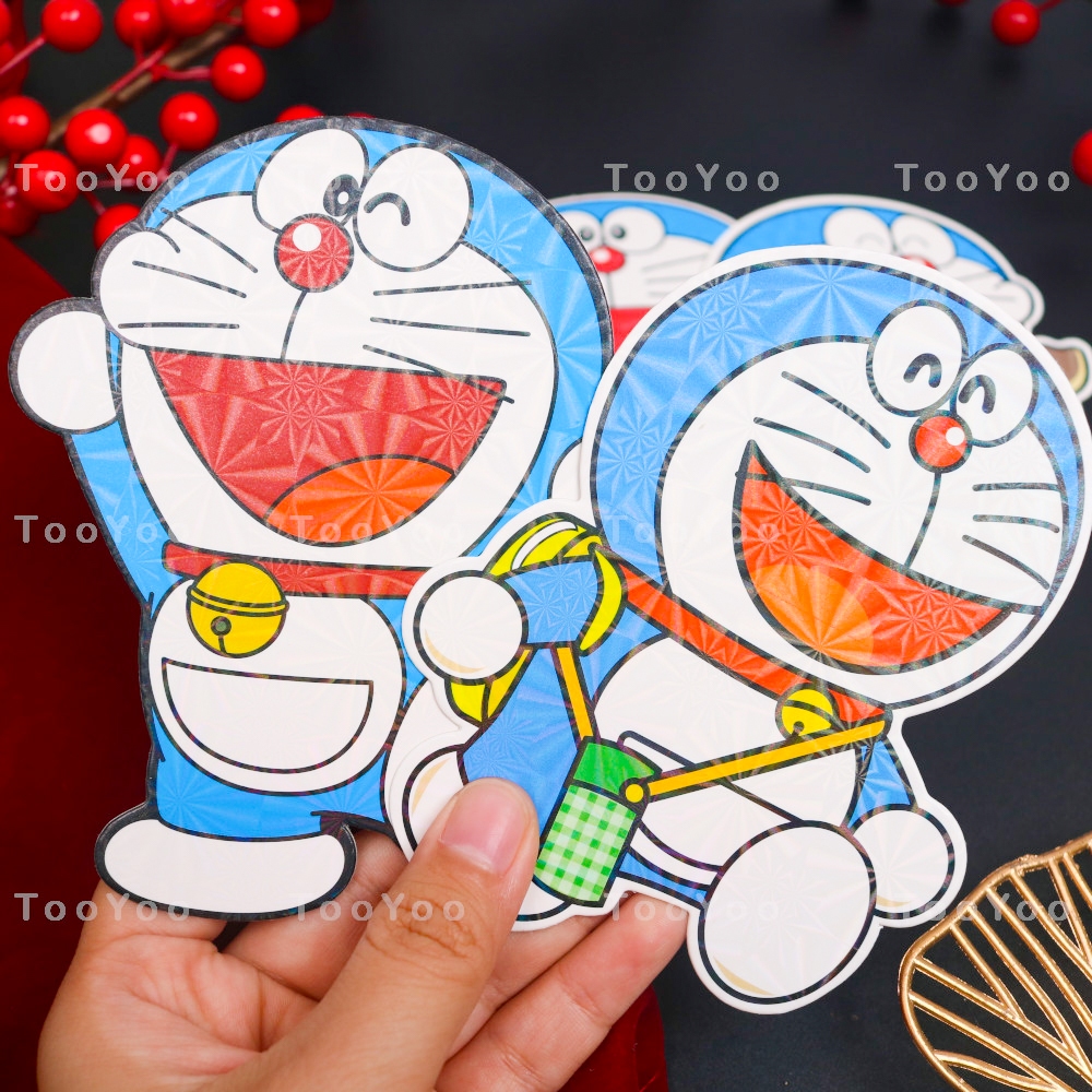 SET 6 bao lì xì Doraemon dễ thương cute TooYoo BK00529