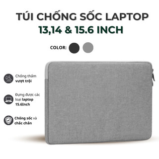 Túi chống sốc bảo vệ laptop 13 inch 14 inch 15 inch thương hiệu VANOCA 547