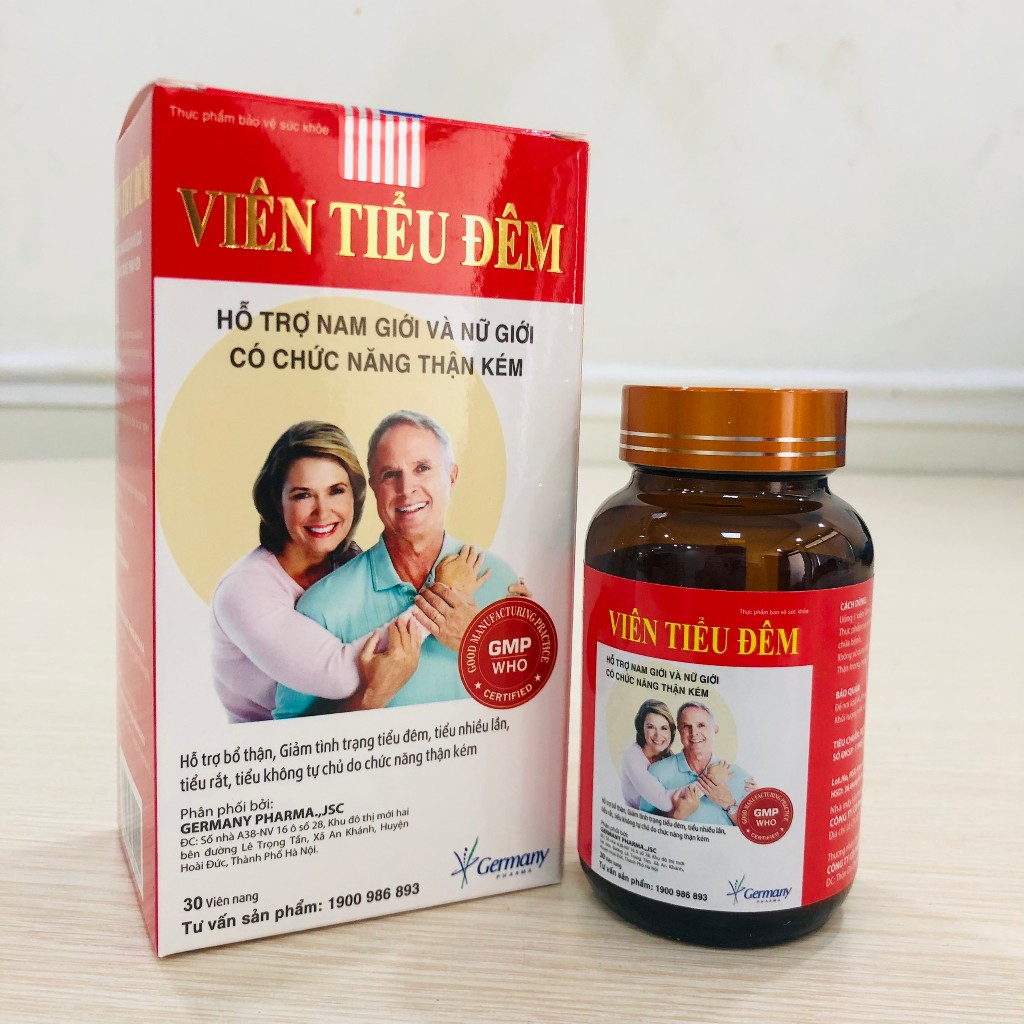 Viên Tiểu Đêm giúp bổ thận, tăng cường chức năng bàng quang, hỗ trợ tiểu đêm, tiểu rát, tiểu không tự chủ ot