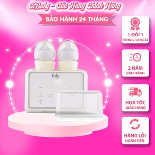 [BH 24 tháng] Máy hâm sữa và tiệt trùng Fatz Baby Duo 3 / Duo 3 Plus có chức năng hâm / rã đông thức ăn