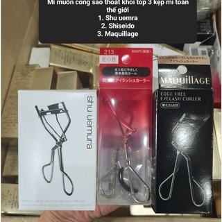 Kẹp mi Shiseido Maquillage Edge Free Eyelash Curler hàng nội địa Nhật