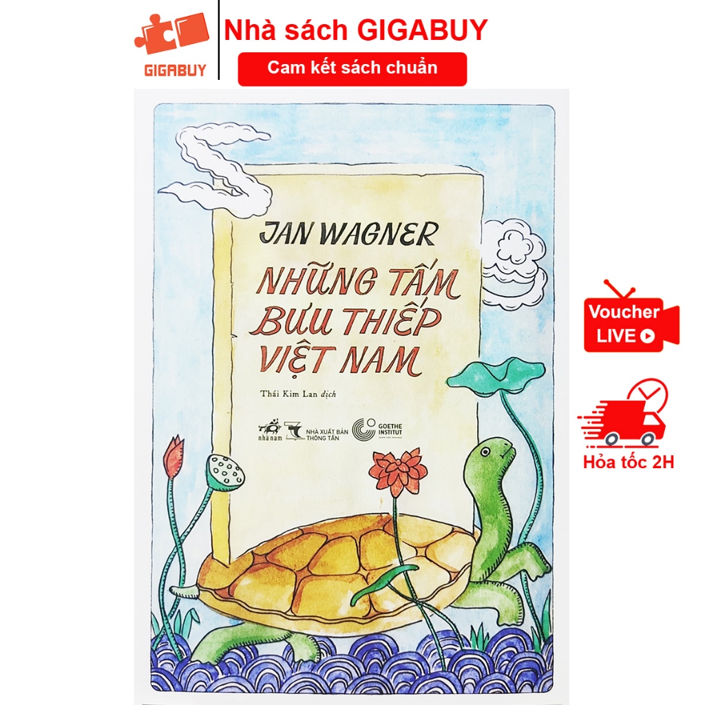 Sách - Những tấm bưu thiếp Việt Nam - Tác giả Jan Wagner (Nhã Nam)