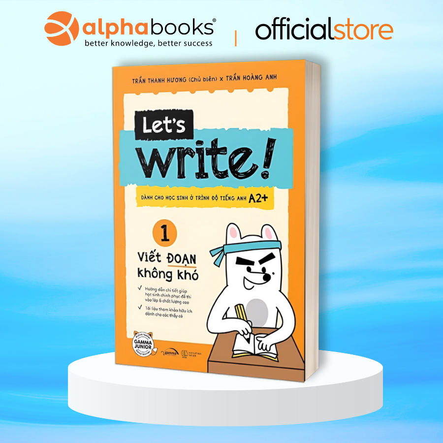 Sách - Let’s Write! 01 - Viết Đoạn Không Khó