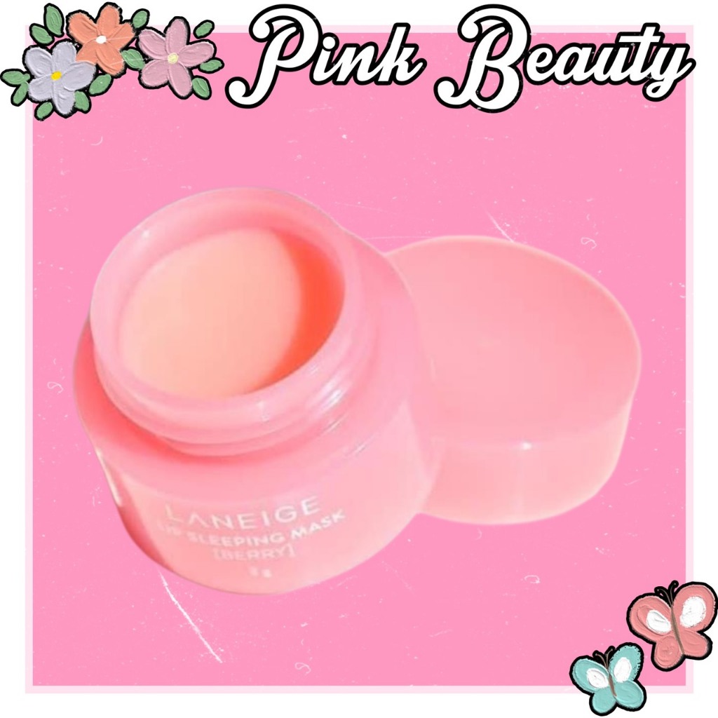 Mặt nạ ngủ cho môi Laneige Lip Sleeping Mask 3g hương berry Hàn Quốc - PINK BEAUTY