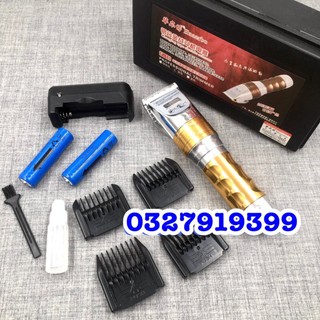 ✅freeship✅ Tông đơ cắt tóc 2 pin cao cấp HUAERBO F10