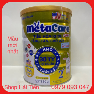 Sữa metacare opti 2+ lon 850g date: 01/2026