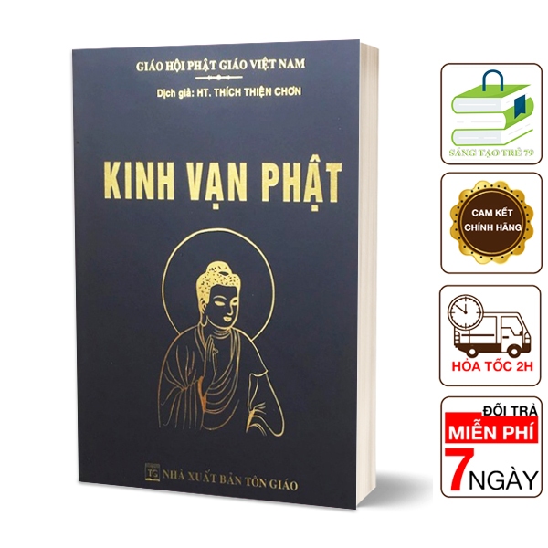 Sách - Kinh Vạn Phật - Bìa Da