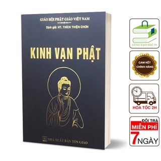 Sách - kinh vạn phật - bìa da