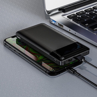 Pin sạc dự phòng chính hãng hoco 10.000 mah,2 cổng usb,đèn led báo dung lượng