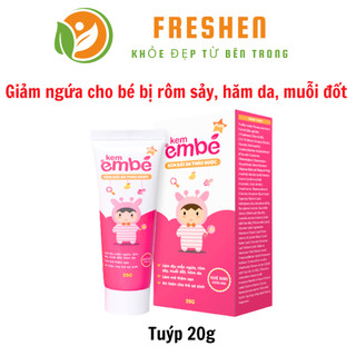 Kem Em Bé Plus - Kem bôi da thảo dược giảm ngứa nhanh cho bé khi bị rôm sảy, hăm da, muỗi đốt MEDSTAND (Tuýp 20g)
