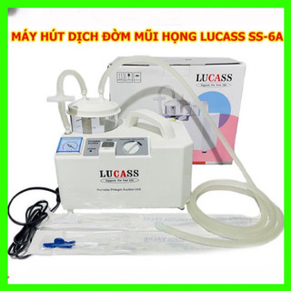 Máy hút dịch mũi họng 1 bình lucass ss-6a