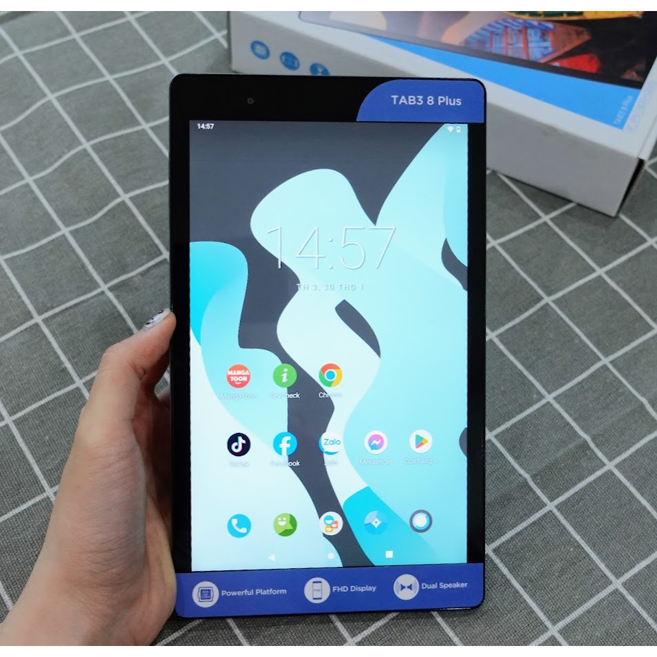 Máy tính bảng Lenovo Tab 3 8 Plus - Chip Snap 625 có 4G