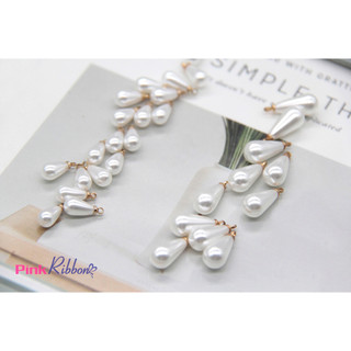 Set 5 hạt - trai treo giọt lệ hai cỡ 6x10mm và 8x16mm