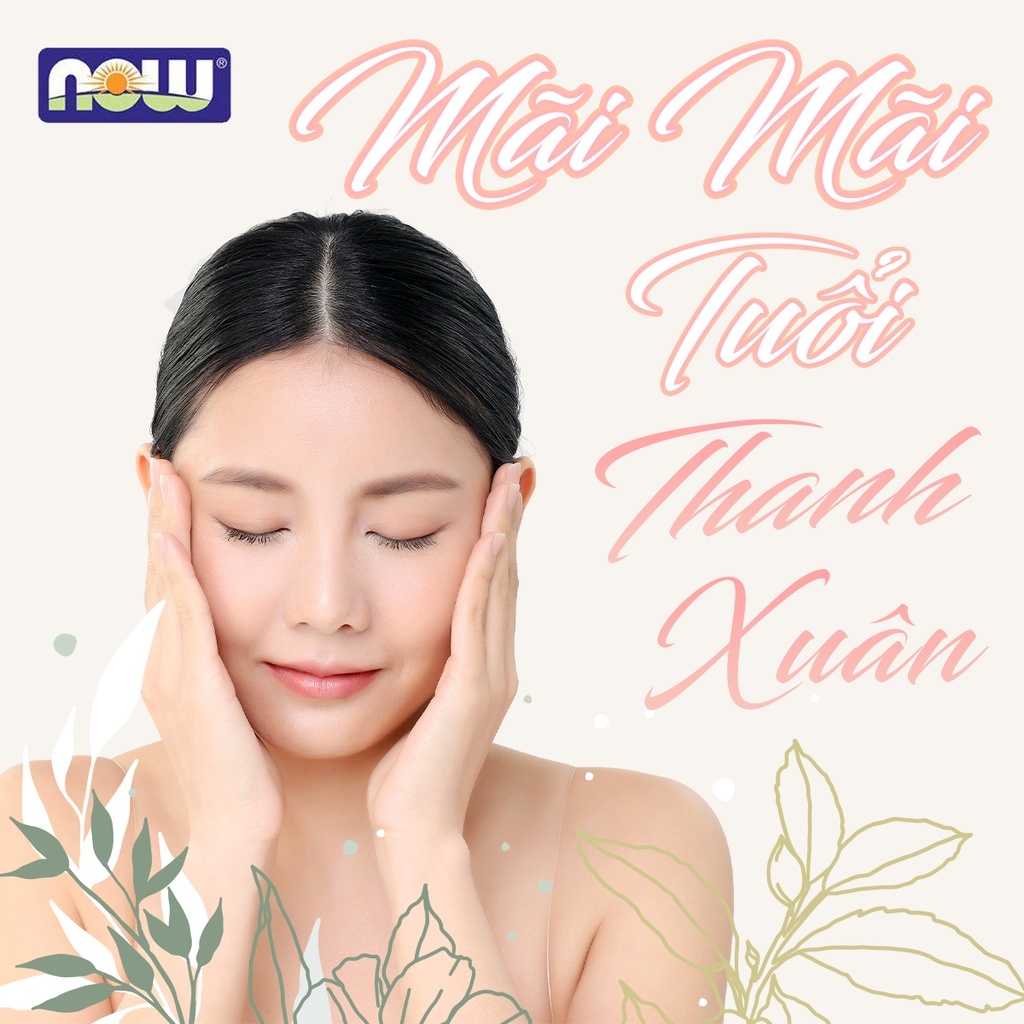 Vitamin E Hàm lượng Cao Viên Uống Giúp Da Mịn Màng Hết Khô Ráp Trẻ Hóa Đep Da Chống Lão Hóa Now Vitamin E 400IU