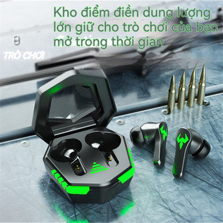 Tai nghe chơi game N35 có màn hình kỹ thuật số Tai nghe không dây Bluetooth 5.3 TWS tai nghe chơi game có độ trễ thấp