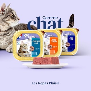 Pate cho mèo Plaisir nhiều vị (32 Hộp)