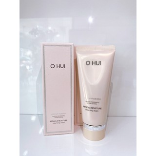 Sữa rửa mặt trắng da ohui miracle moisture cleansing foam