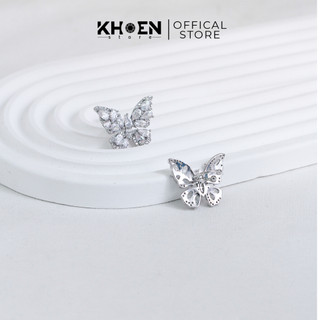 Khuyên tai Bướm đá lớn vành tai - Khoen store