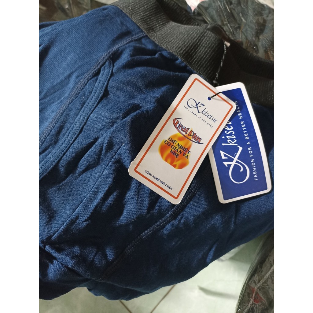 Combo 2 quần giữ nhiệt nam giữ ấm cho mùa đông màu đen