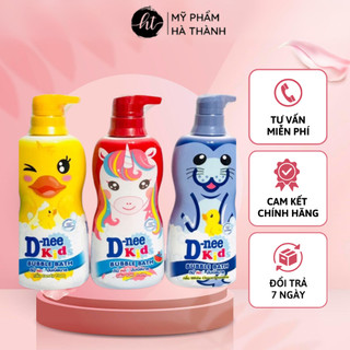 Sữa tắm gội Dnee Kid hình thú Thái Lan 400ml, tắm gội toàn thân cho bé -HT127