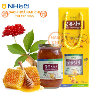 Mật ong nhân sâm 580g quà tặng hàn quốc sang trọng