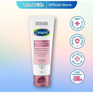 Sữa rửa mặt làm sáng da Cetaphil Bright Healthy Radiance Creamy Cleanser 100g
