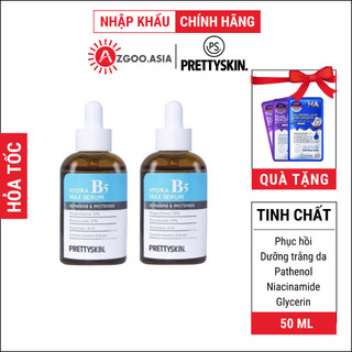  Tinh Chất Serum Prettyskin Hydra Max B5 Phục Hồi, Dưỡng Trắng Da (AZGoo Phân Phối)