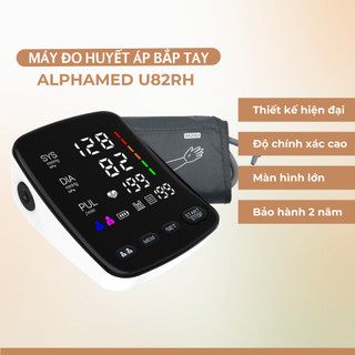 Máy đo huyết áp bắp tay, Máy đo huyết áp điện tử Thương hiệu ALPHAMED chính hãng