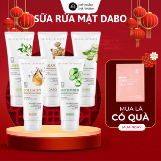 Sữa rửa mặt trắng da sạch nhờn Dabo Hàn Quốc 180ml, cam kết hàng chính hãng -HT170