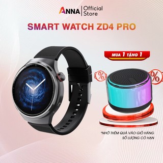 Smart watch Đồng hồ thông minh ZD4 PRO, smart watch thể thao màn hình 1.5 inch, pin lớn, theo dõi sức khỏe