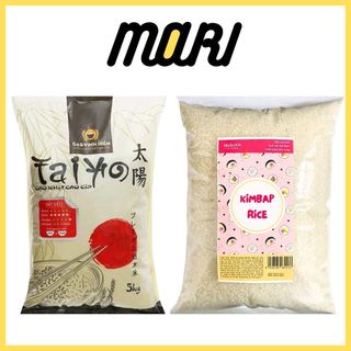 Gạo Japonica làm kimbap - Gạo Nhật cao cấp Taiyo Vinh Hiển bao 5kg