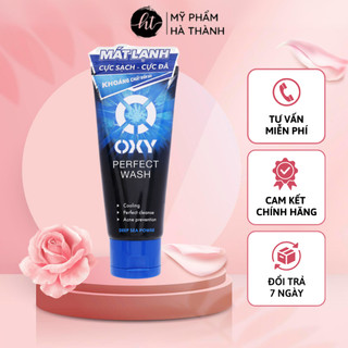 Sữa rửa mặt nam Oxy 100g sạch nhờn, ngừa mụn, sáng da, hàng chính hãng công ty -HT189