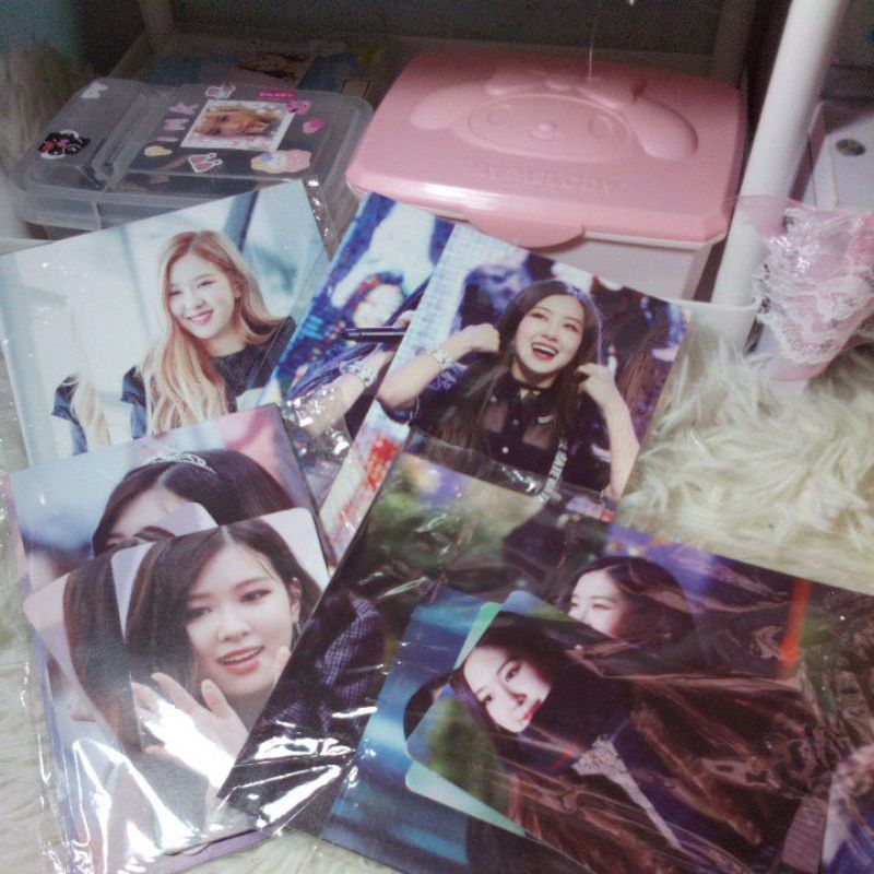 Potcard, card fansite của Rosé bảng nhám ( đọc mô tả trước khi mua hàng)