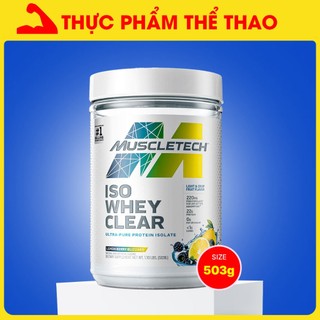 Sữa Tăng Cơ Iso Whey Clear hộp 1,1lbs (0,5Kg) - NHIỀU MÙI VỊ - Hàng Chính hãng