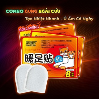 Miếng Dán Nhiệt Chân Giữ Ấm Bàn Chân Mùa Đông Ấm Áp Cả Ngày Gói 2 Tấm Dán Nóng Toả Nhiệt