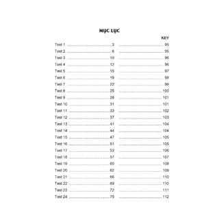Sách - 100 đề kiểm tra Tiếng Anh 4 (Từ Đề 1 Đến Đề 30)