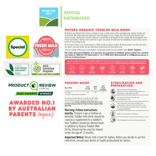 Sữa công thức Hữu cơ Nutura Organic 3