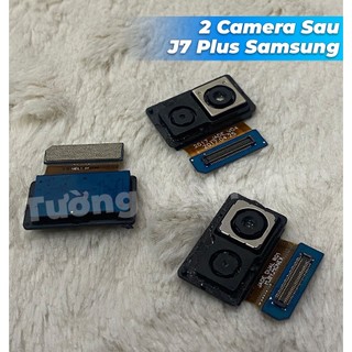 Bộ 2 camera sau samsung J7 plus , Zin máy