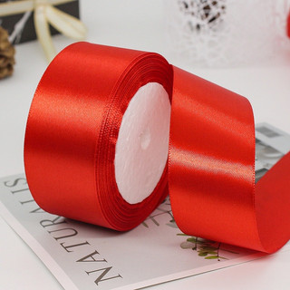 1 Cuộn Ruy băng lụa 4cm trơn