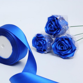 1 Cuộn Ruy băng lụa 4cm trơn