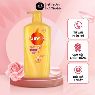 Dầu gội đầu Sunsilk Thái Lan 450ml, chắc khỏe, mềm mượt, phục hồi tóc hư tổn -HT141