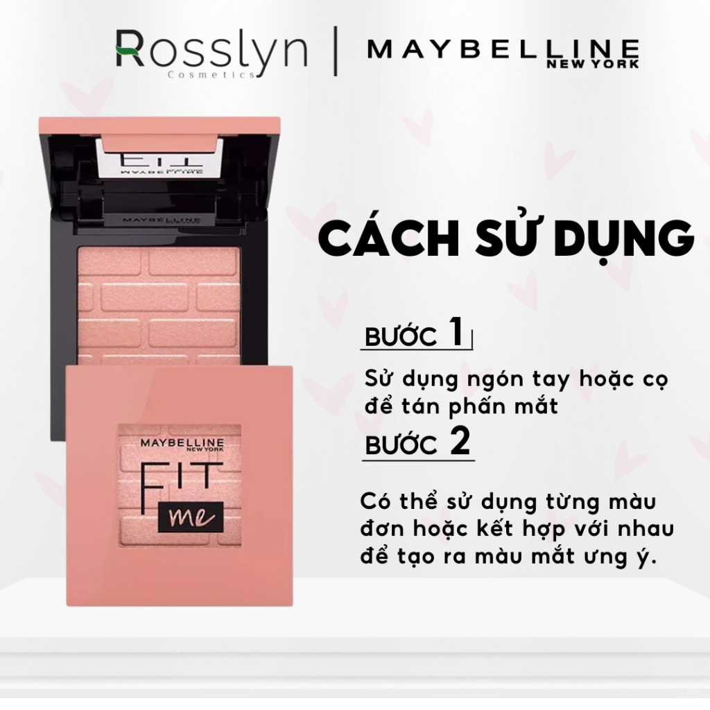 Phấn má hồng Maybelline Fit Me mịn lì bền màu lâu trôi Blush 4.5g | BigBuy360 - bigbuy360.vn
