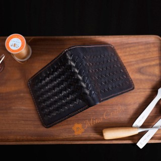 Ví nam da bò mini - Đồ da Handmade - Mino Crafts