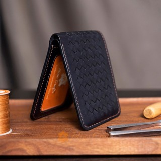 Ví nam da bò mini - Đồ da Handmade - Mino Crafts