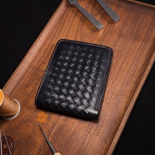Ví nam da bò mini - Đồ da Handmade - Mino Crafts