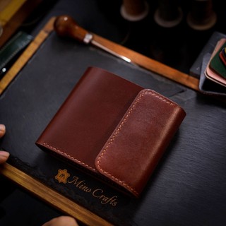 Ví nữ thủ công tối giản từ da bò nhập khẩu - Ví nữ Mino Crafts