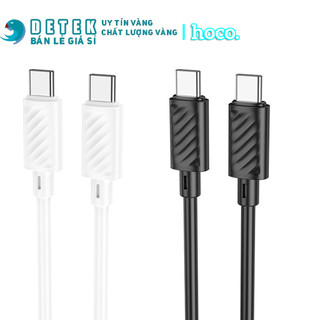 Cáp sạc điện thoại hoco x88 type c ra type c max 60w dài 1.0 mét